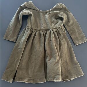 Stylish Olive Kids Dress